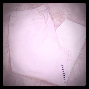 NWOT 20W White Wide Leg Trousers